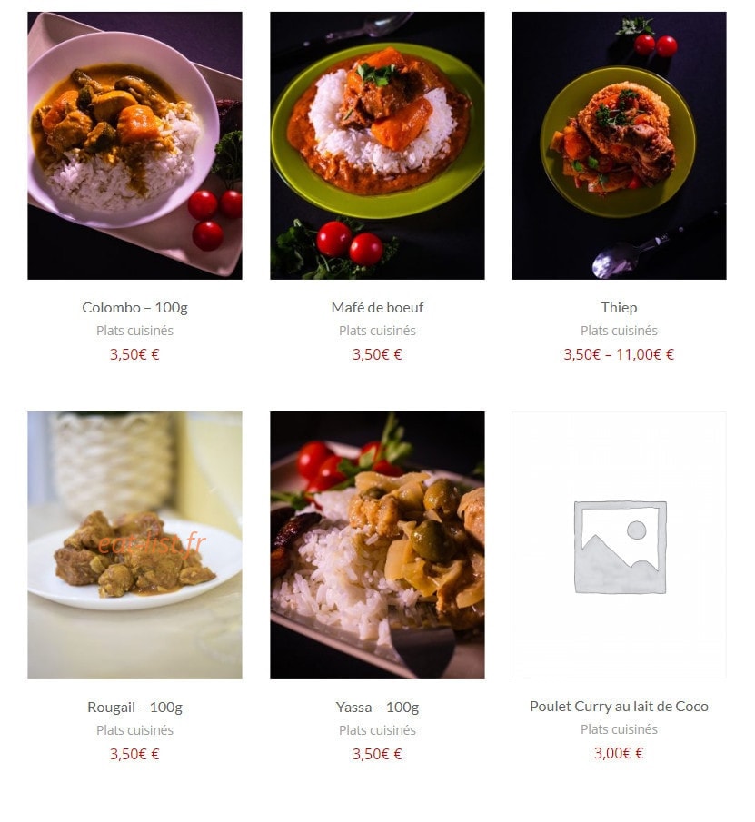Les Saveurs d'Ange — carte page 3