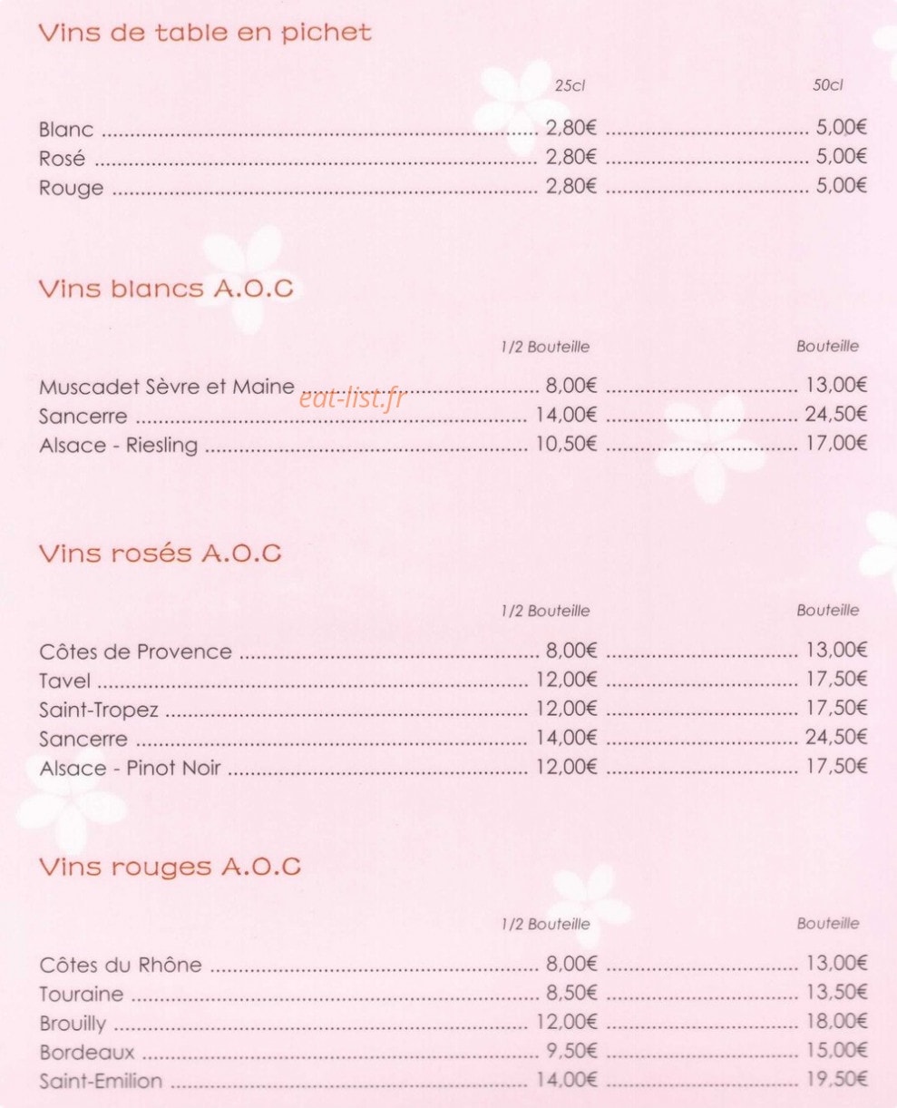Oishi — carte page 9