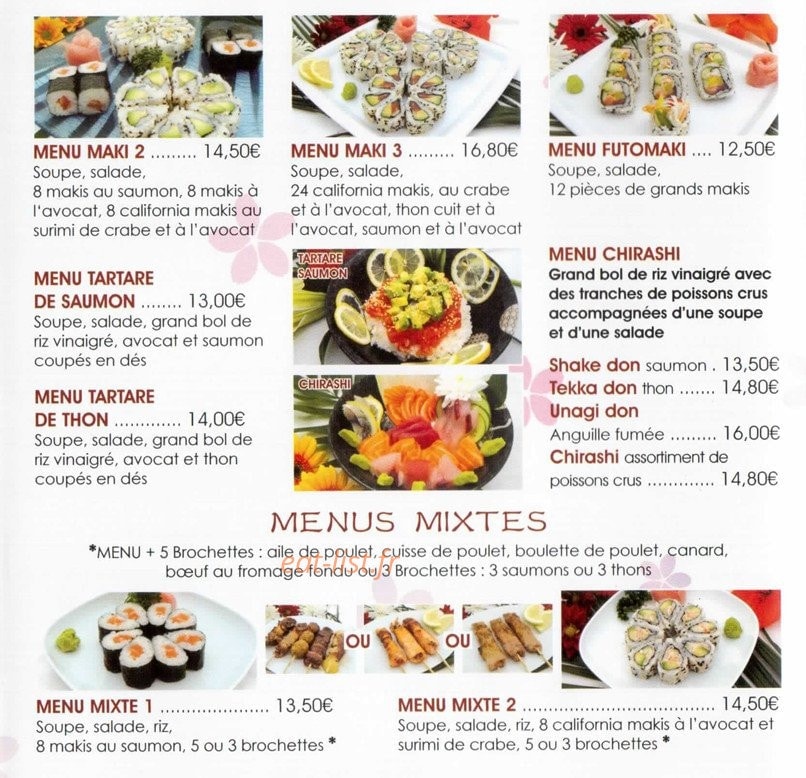 Oishi — carte page 6