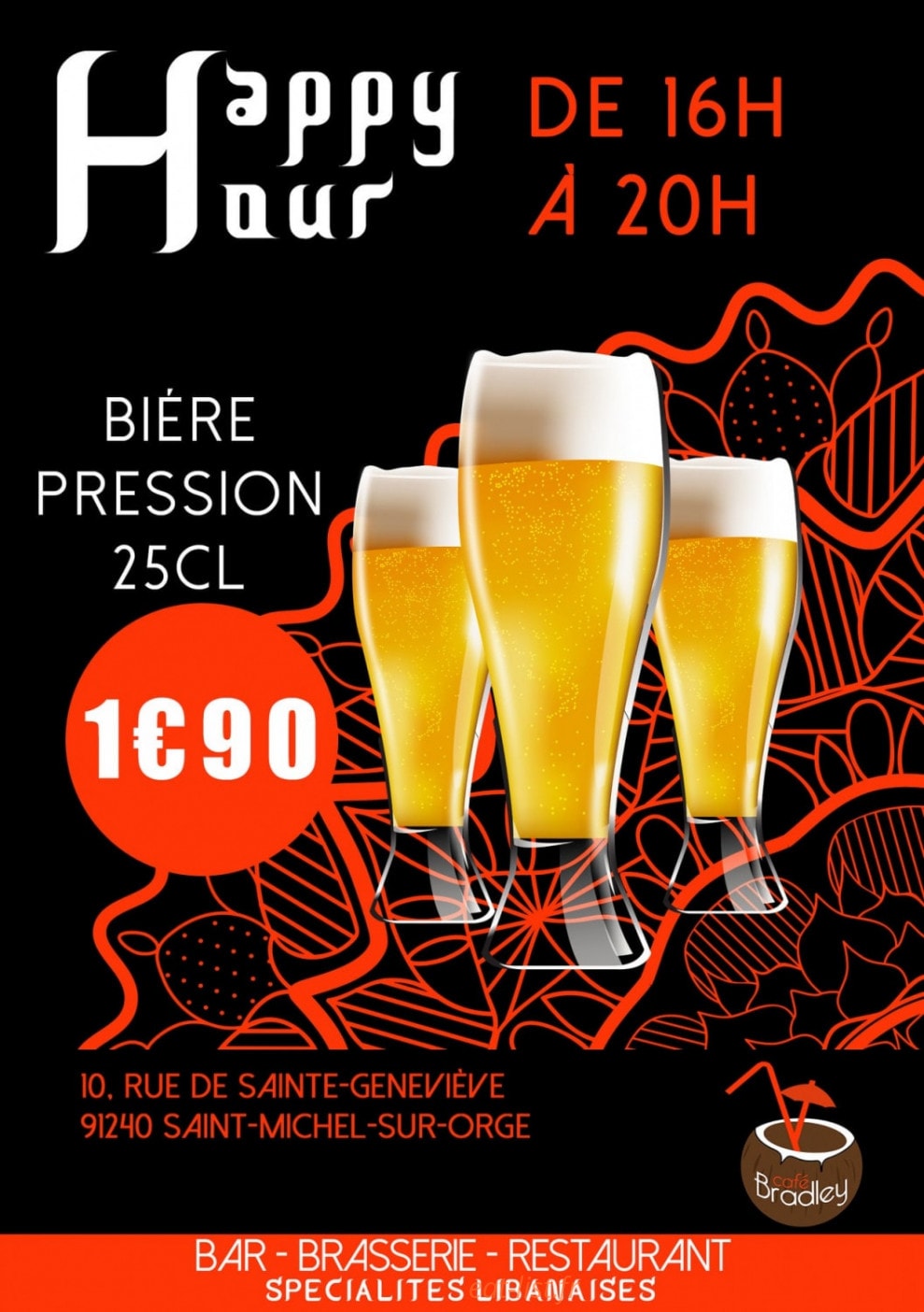 Café Bradley — carte page 2