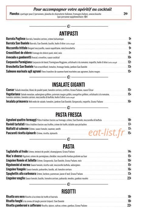 Cirillo — carte page 3