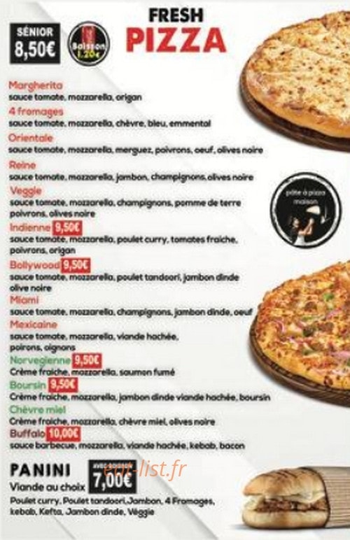 Hollyfood — carte page 3