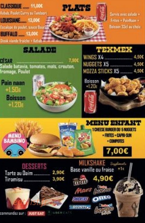 Hollyfood — carte page 2