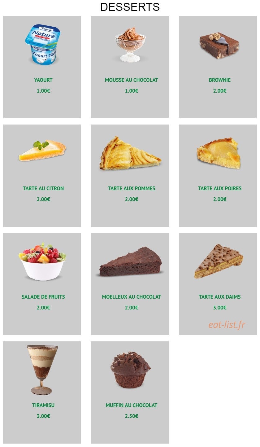 Via Pizza — carte page 18