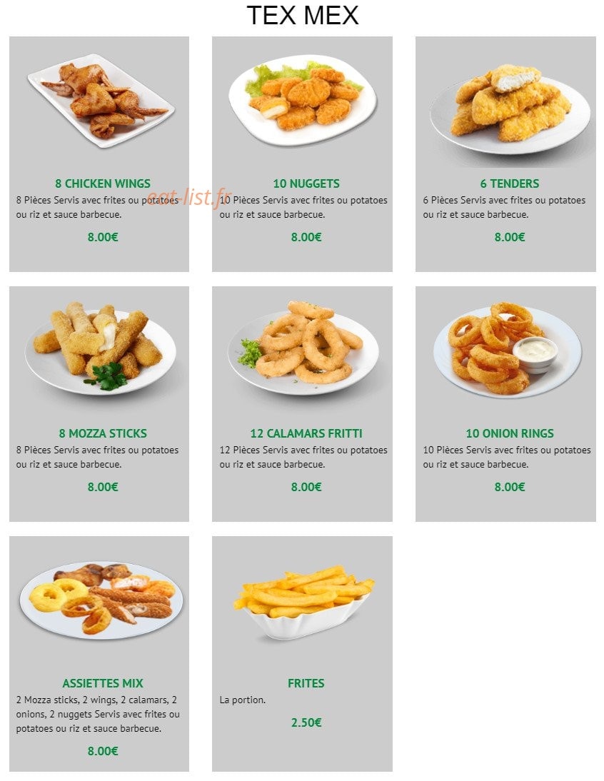 Via Pizza — carte page 10