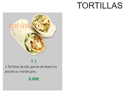 Via Pizza — carte page 12