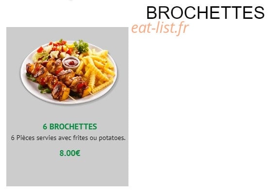Via Pizza — carte page 11