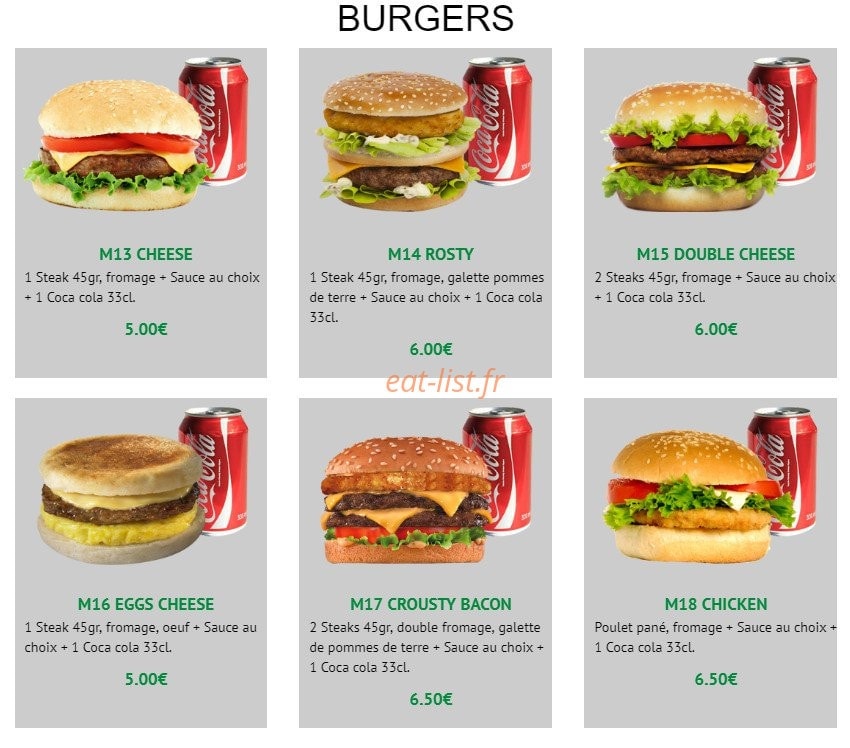 Via Pizza — carte page 14