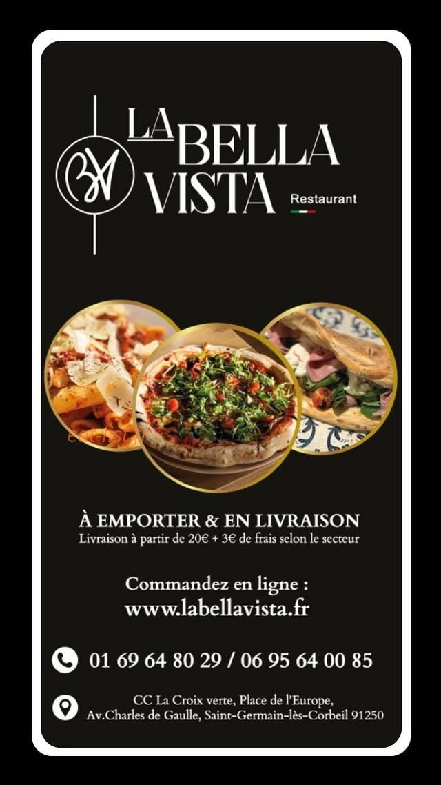 La Bella Vista — carte page 1