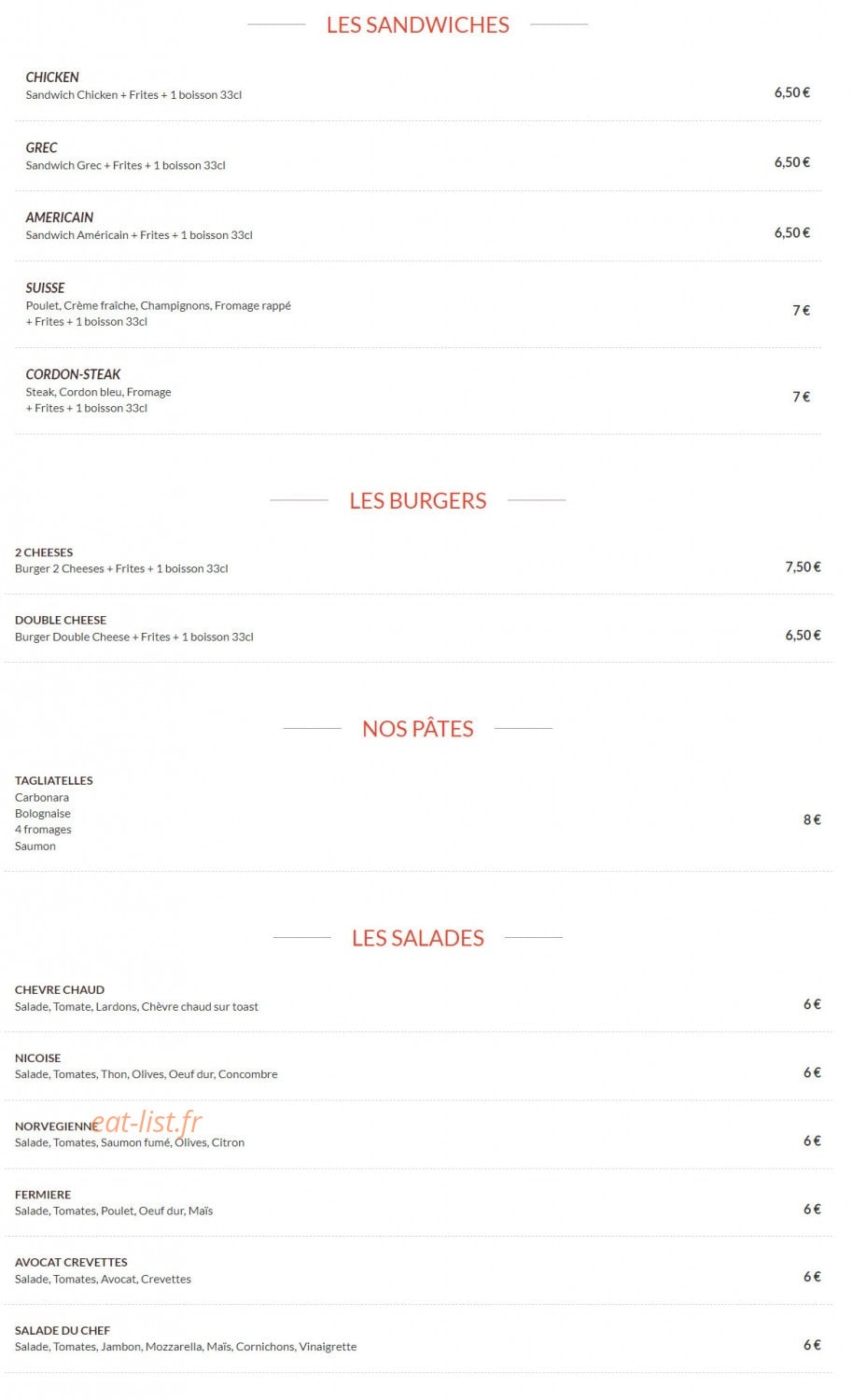 Pizza di Napoli — carte page 8