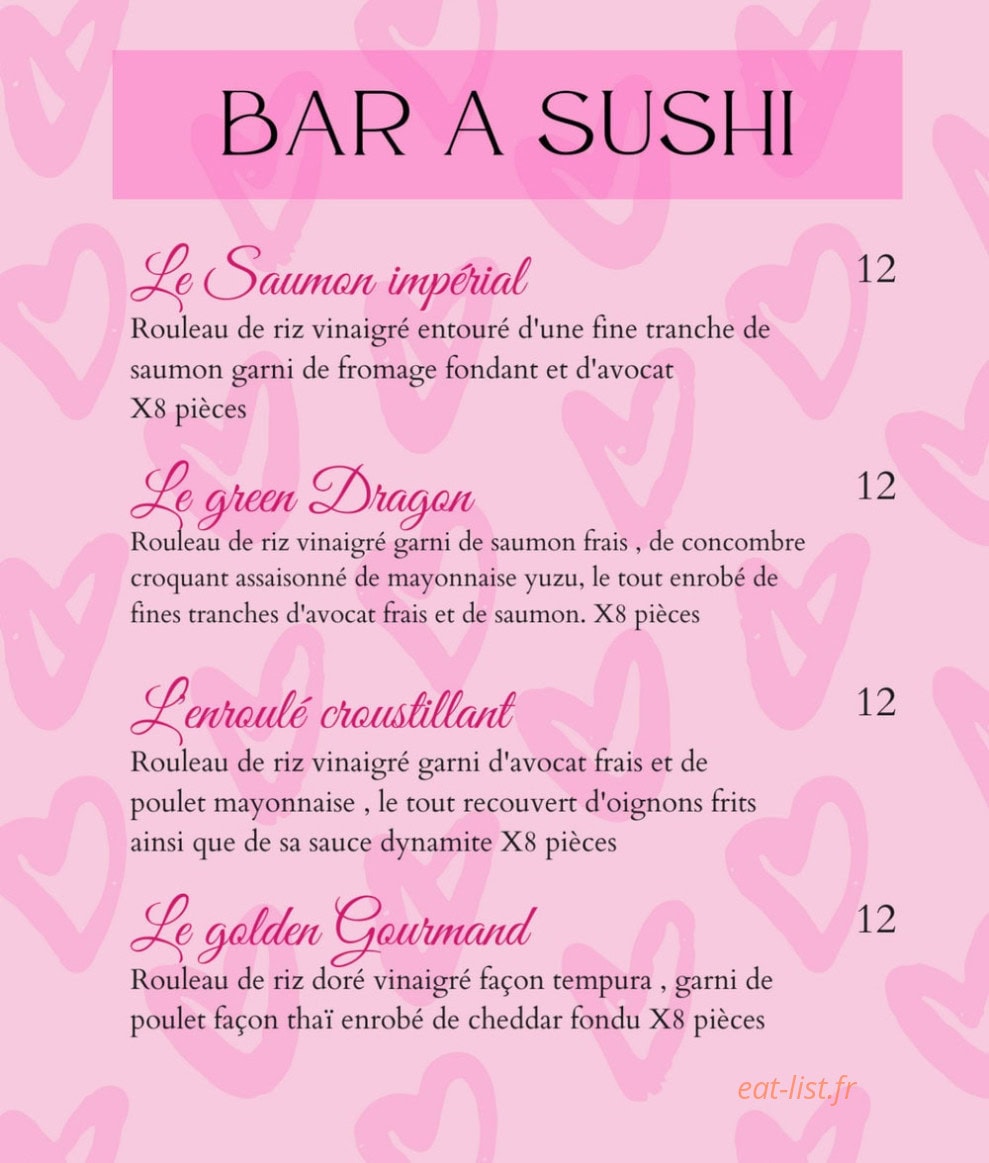 Baoli Lounge — carte page 3
