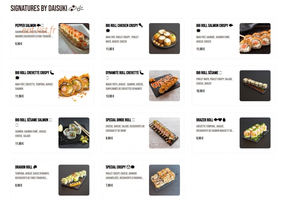 Daisuki — carte page 2