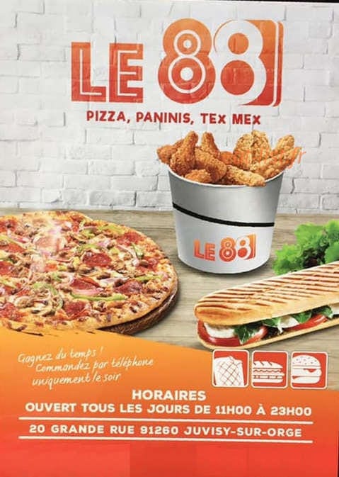Le 88 Juvisy — carte page 1