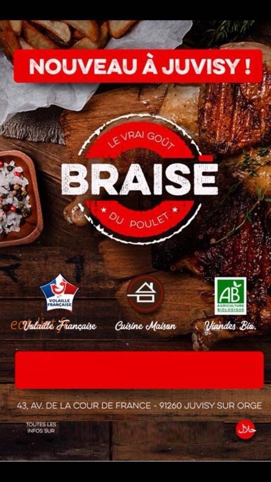 O'Braisé — carte page 1