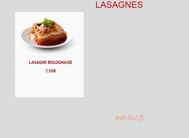 Allo Pizza Rapido — carte page 6
