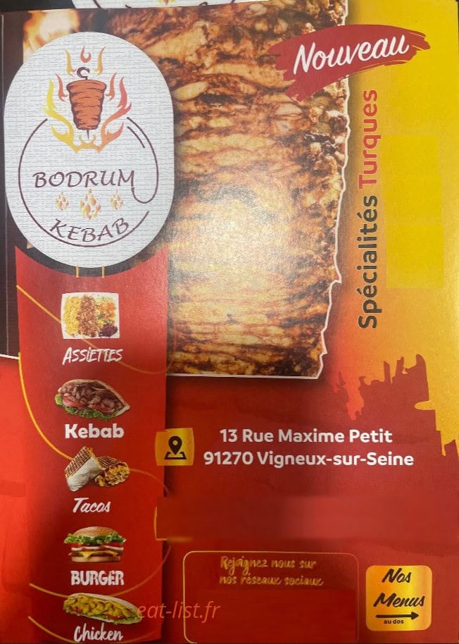 Bodrum — carte page 1