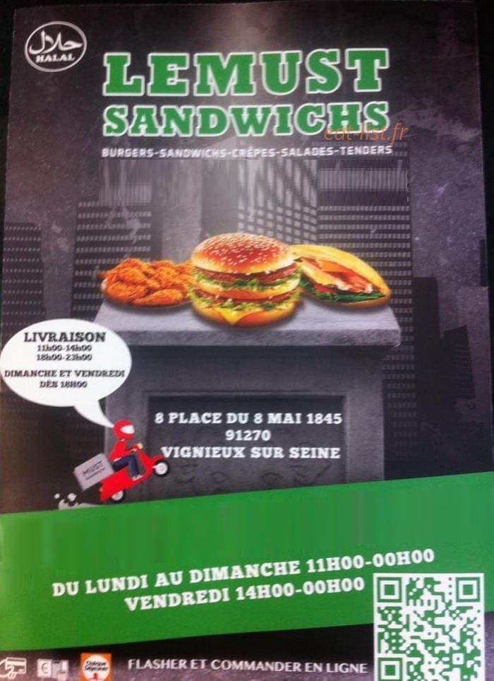 Le Must — carte page 1