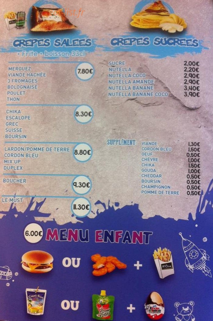 Le Must — carte page 2