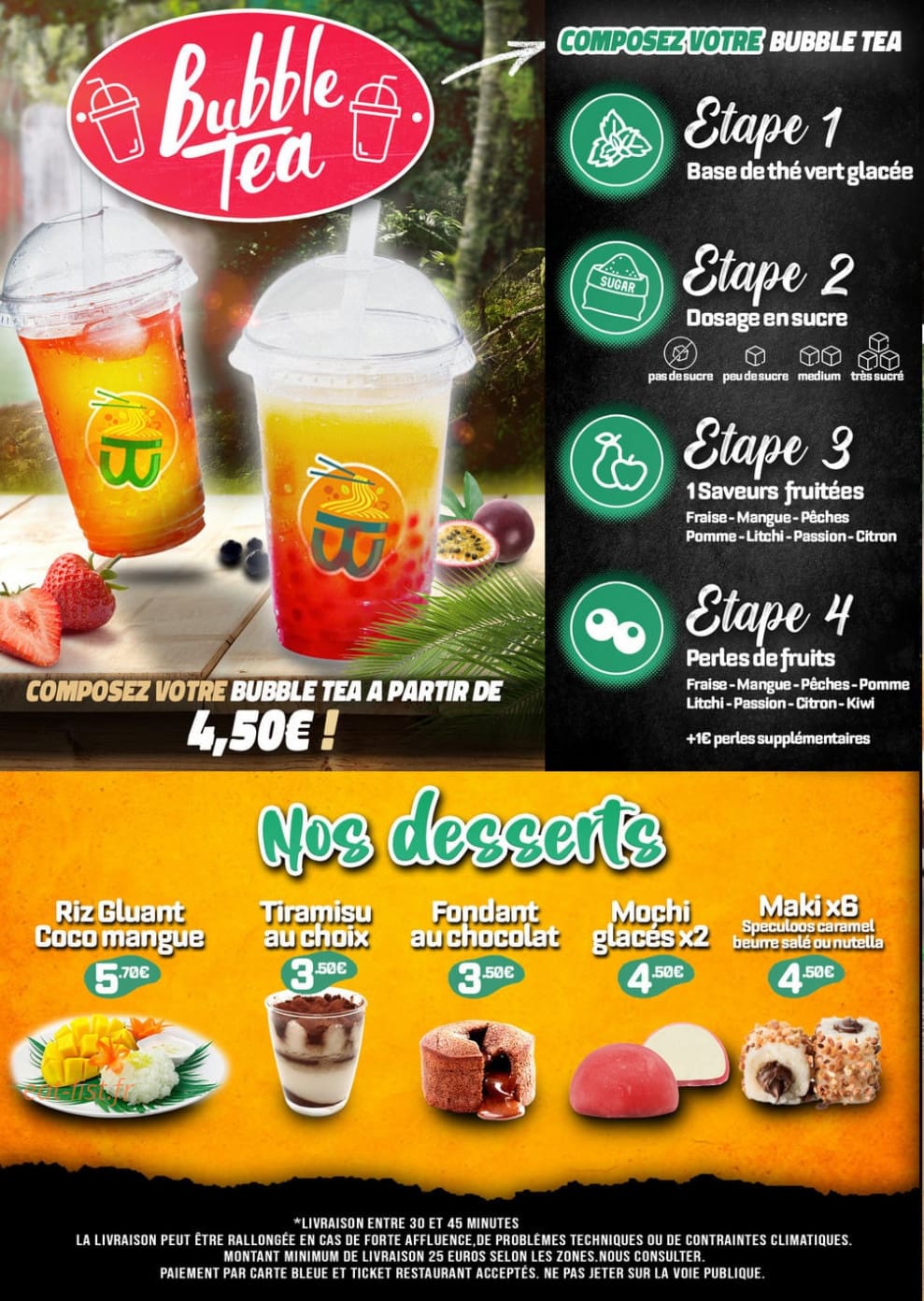 Waï Thai — carte page 6