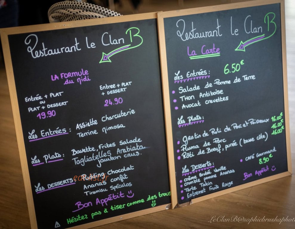 Le Clan B — carte page 1