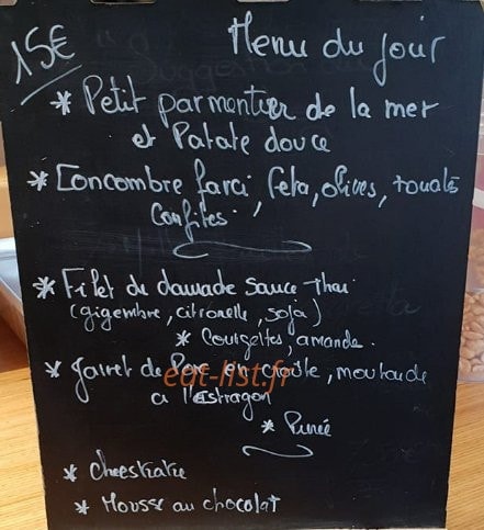 L'ardoise — carte page 2