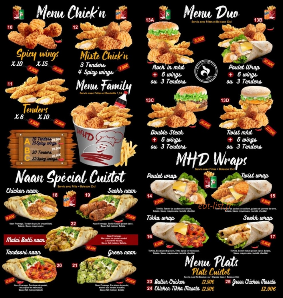 Mhd cuistot — carte page 5
