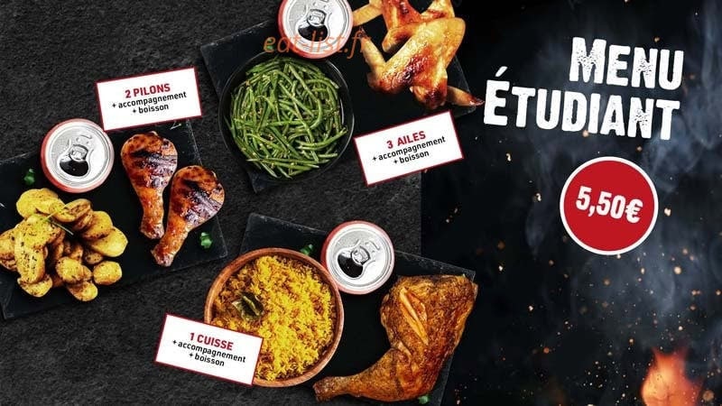 Pause Poulet — carte page 1