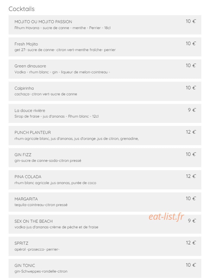 Arômé — carte page 13