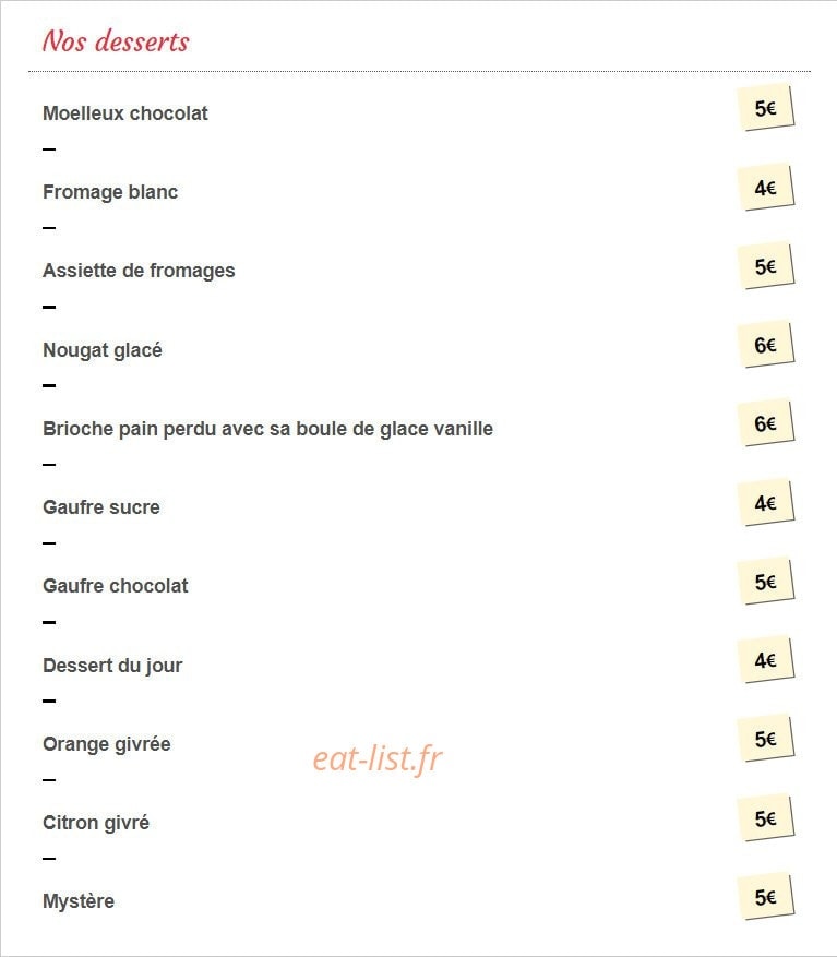 Bonne Piste — carte page 5