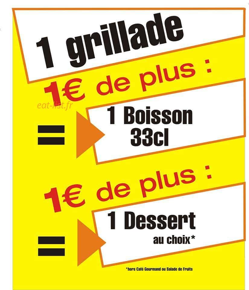 Cafétéria Cora — carte page 2