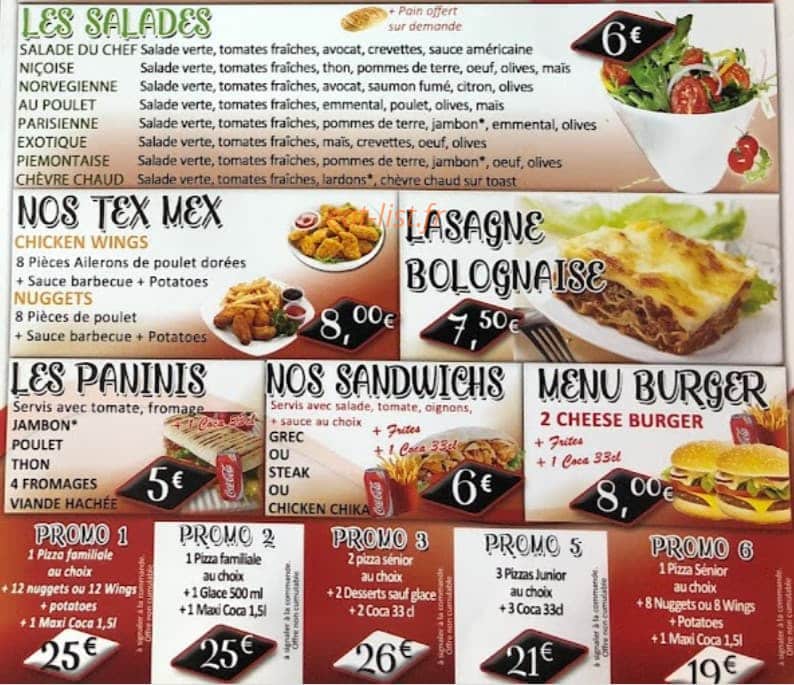 Chrono Rapido Pizza — carte page 3