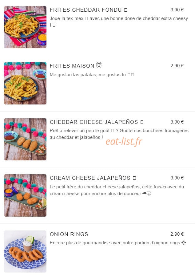 Good Food — carte page 7