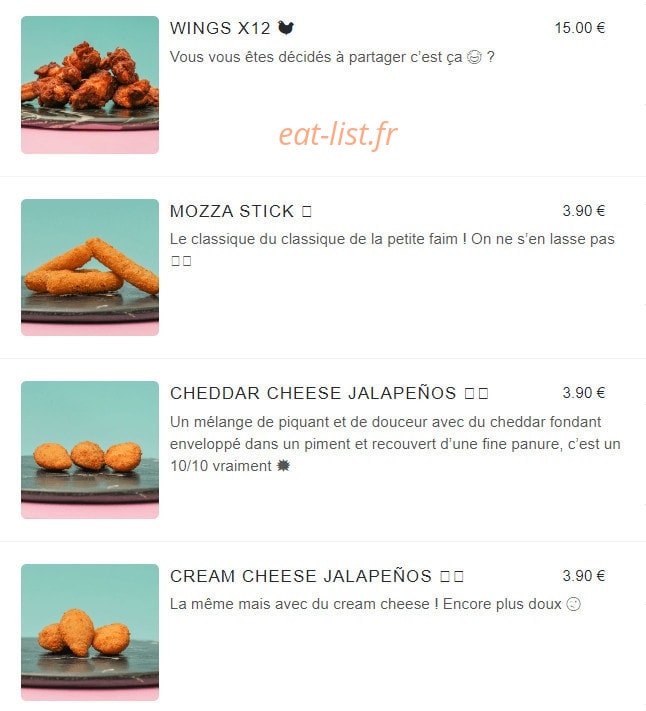 Good Food — carte page 4