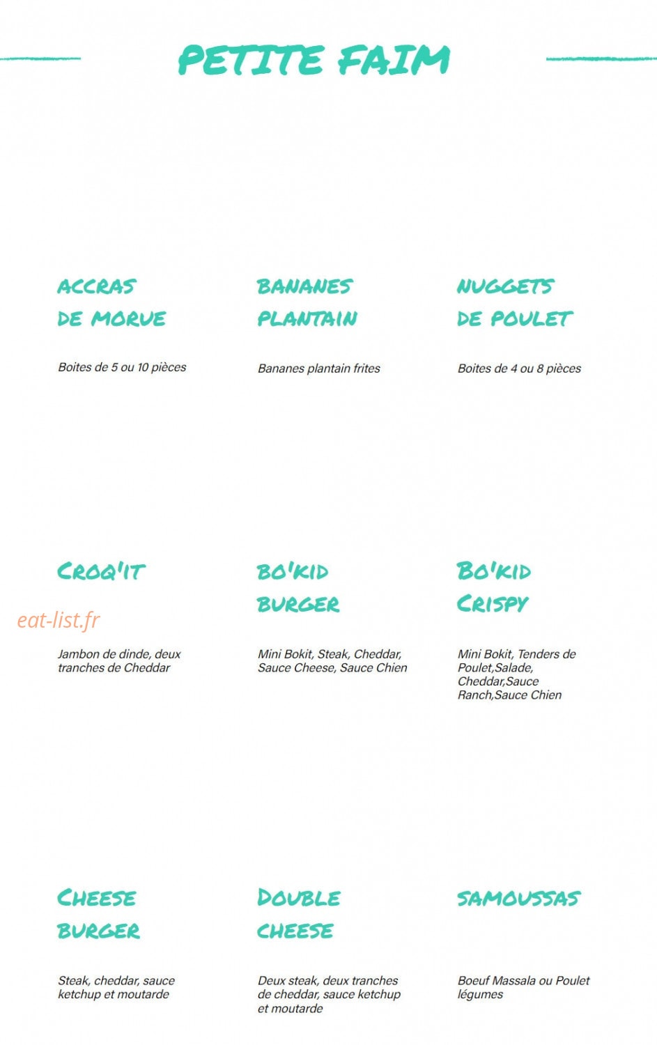 Le Caribéen — carte page 4