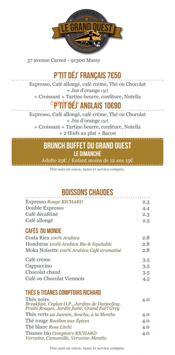 Le Grand Ouest — carte page 9