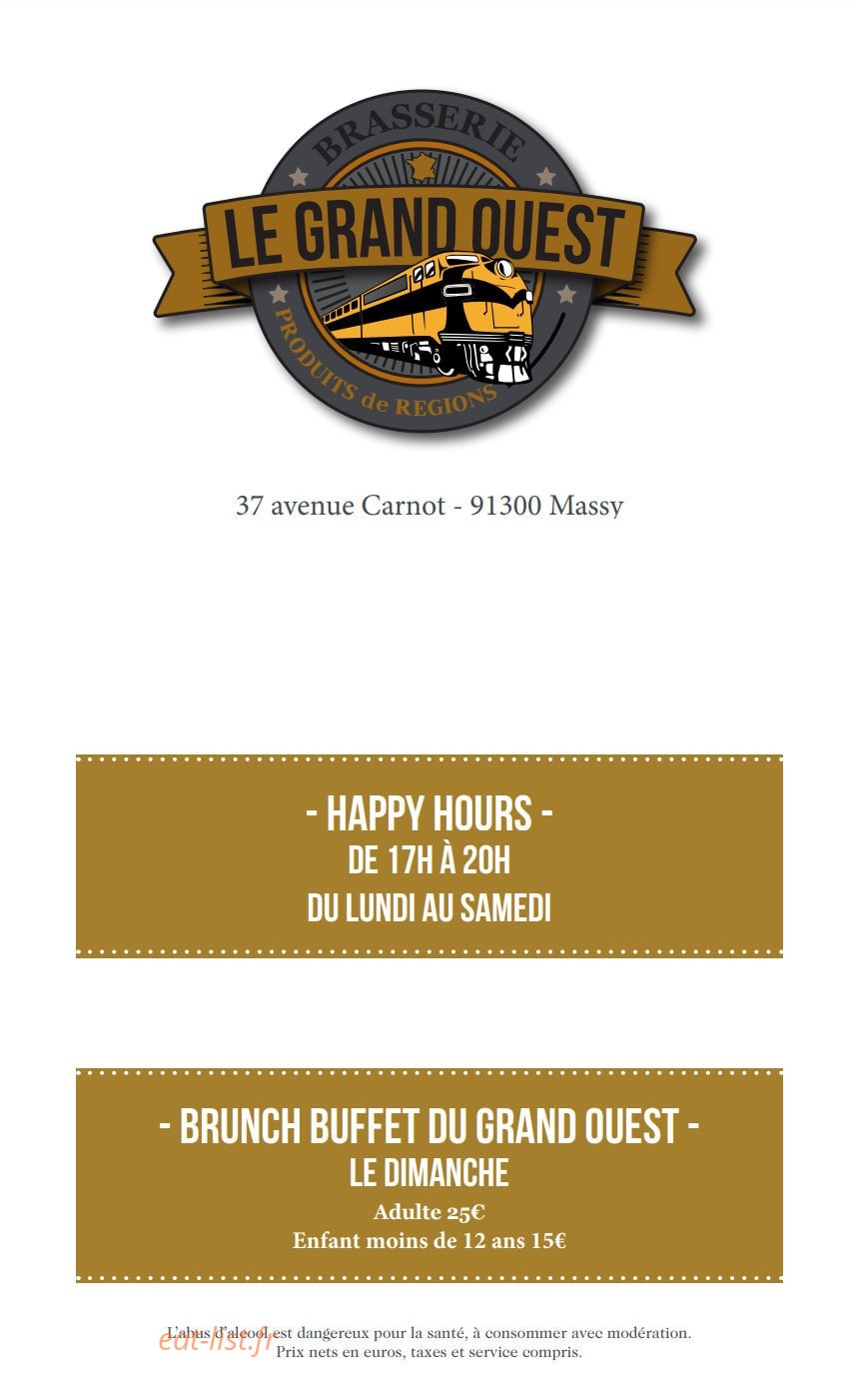 Le Grand Ouest — carte page 1