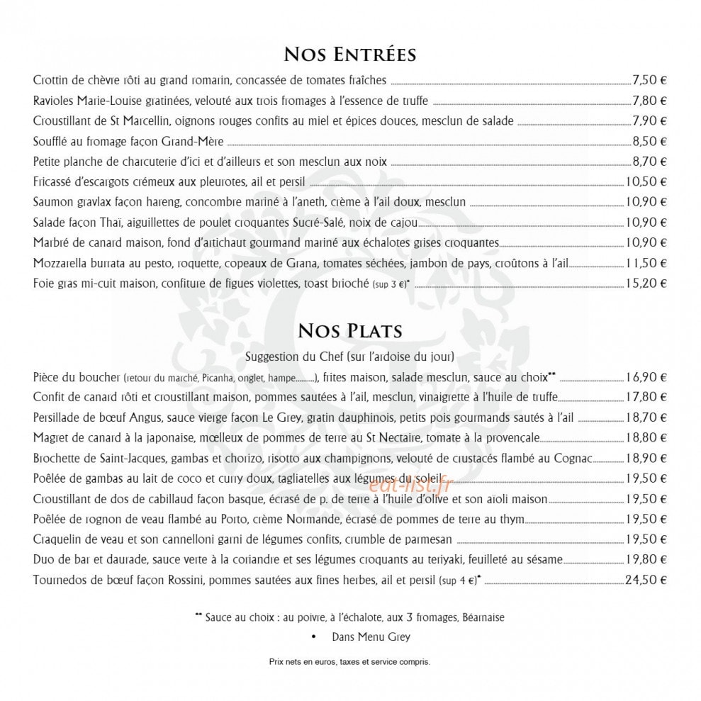 Le Grey Sud — carte page 3
