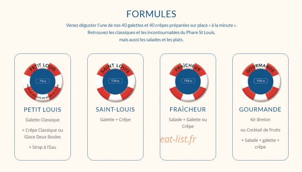 Le Phare Saint Louis — carte page 1