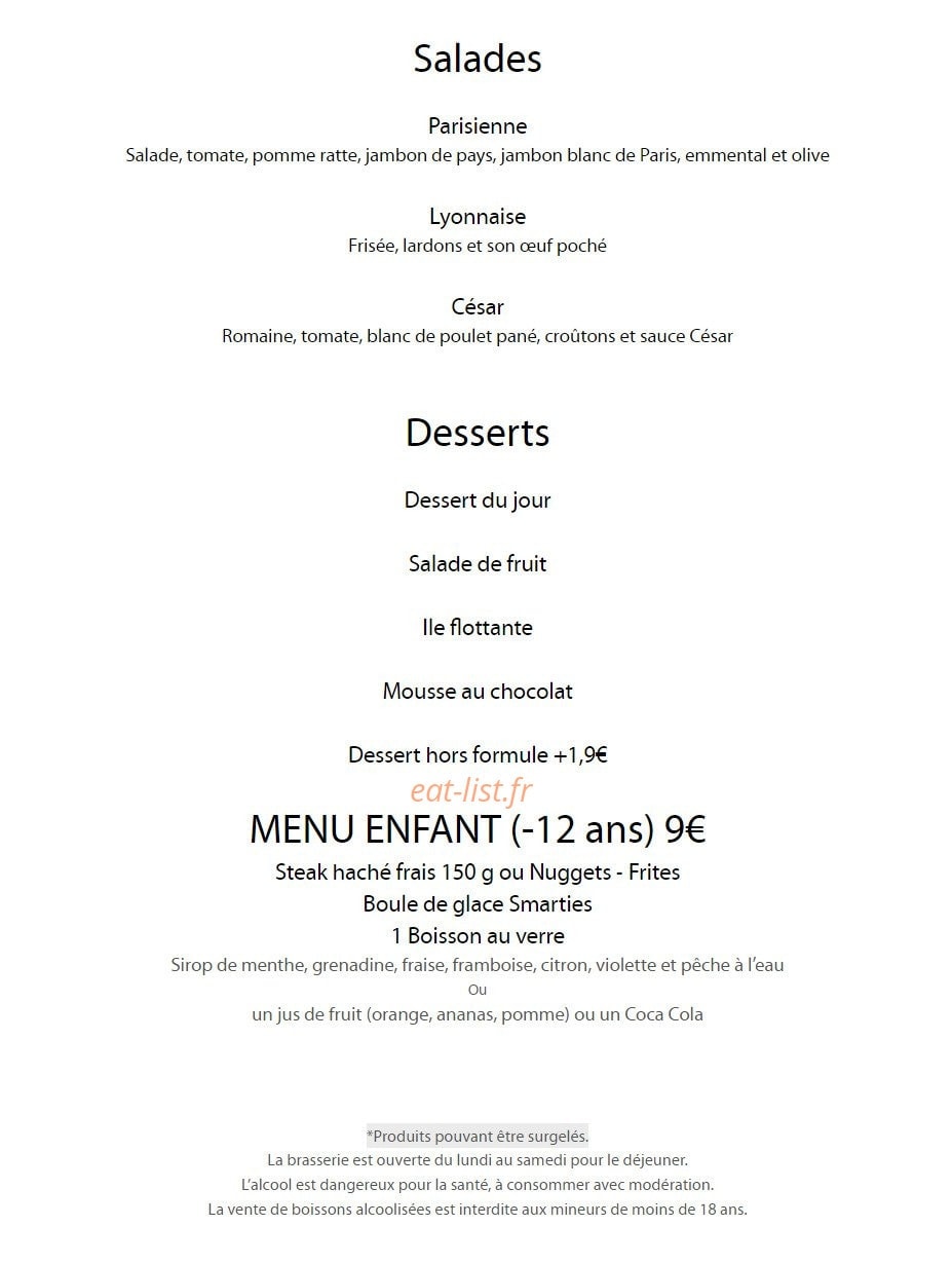 Les Artistes — carte page 7
