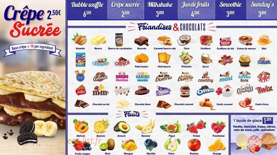 Paye Ta Crêpe — carte page 7