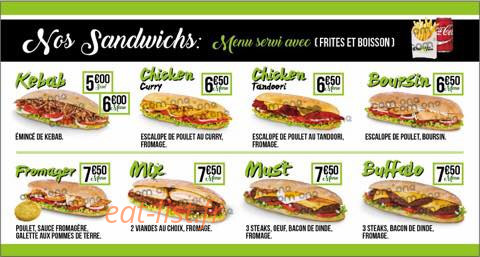 Pizz n' Tacos — carte page 4