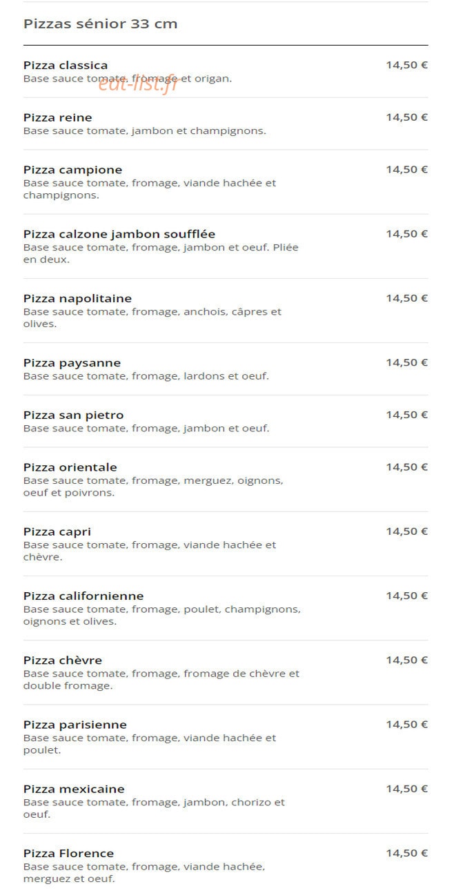 L'escale Des Delices — carte page 8