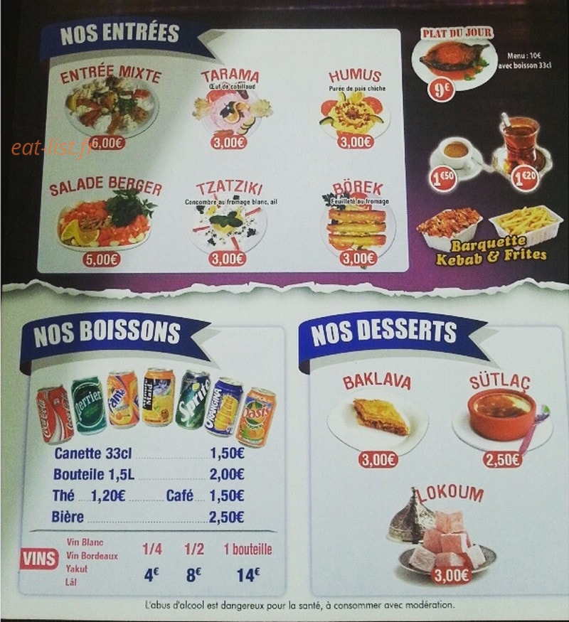 Grill Istanbul — carte page 2