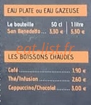 L'Origan — carte page 9
