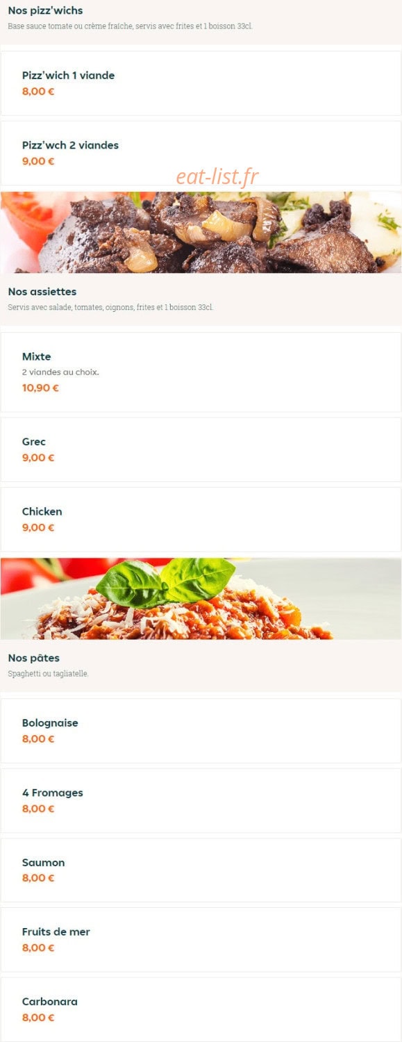 Di Napoli Pizza — carte page 13