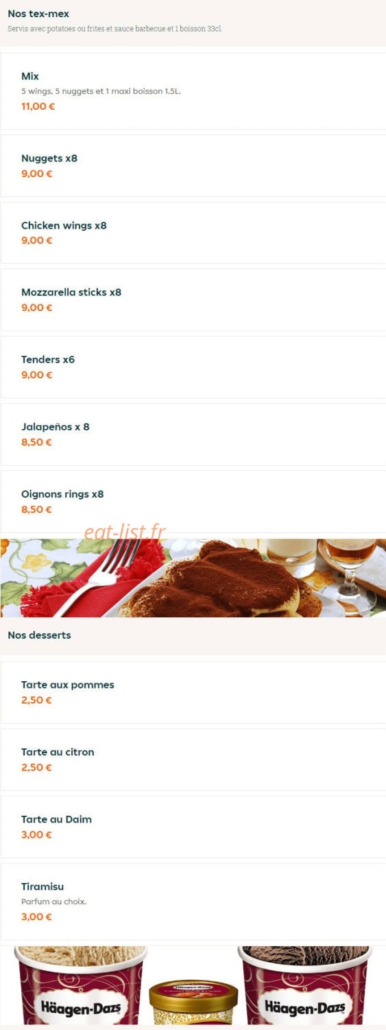 Di Napoli Pizza — carte page 15