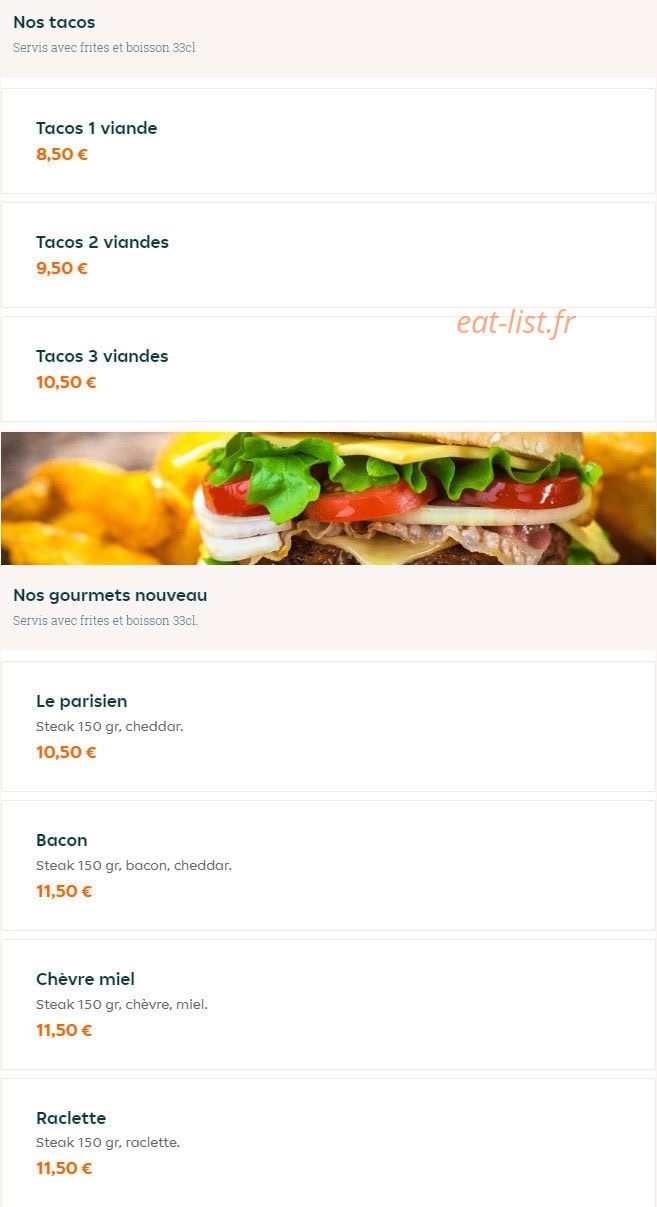 Di Napoli Pizza — carte page 3