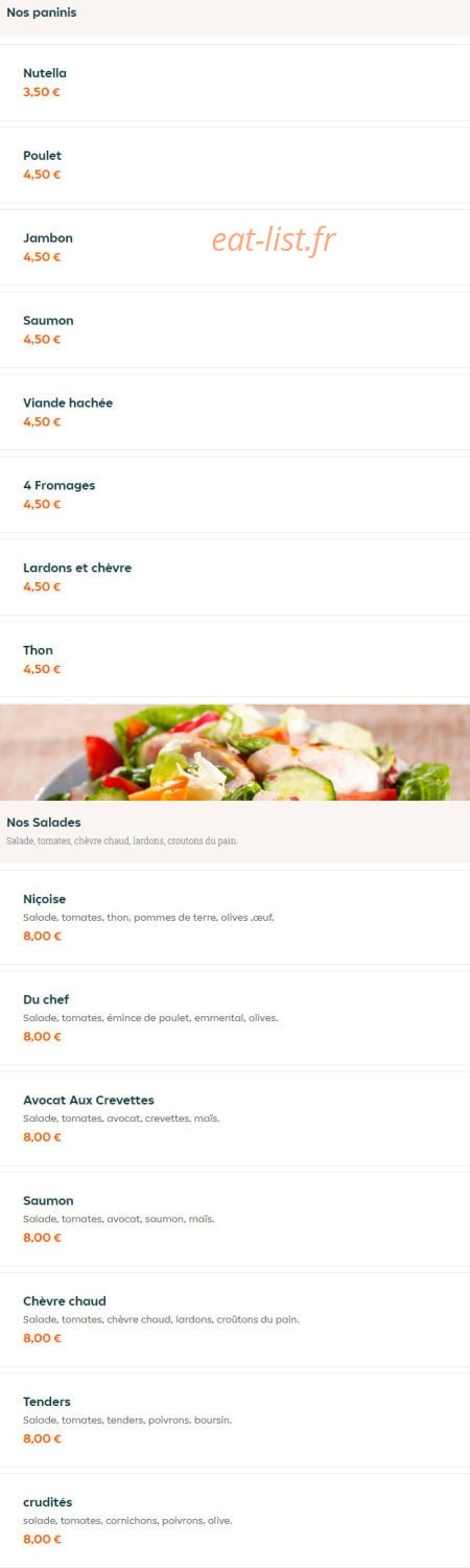 Di Napoli Pizza — carte page 14