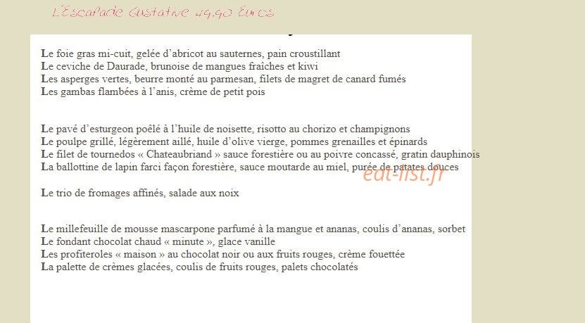 La Charrette — carte page 3