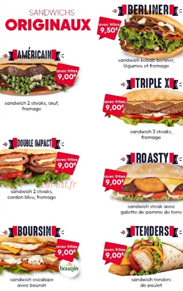 Restaurant CHEZ ALI — carte page 5